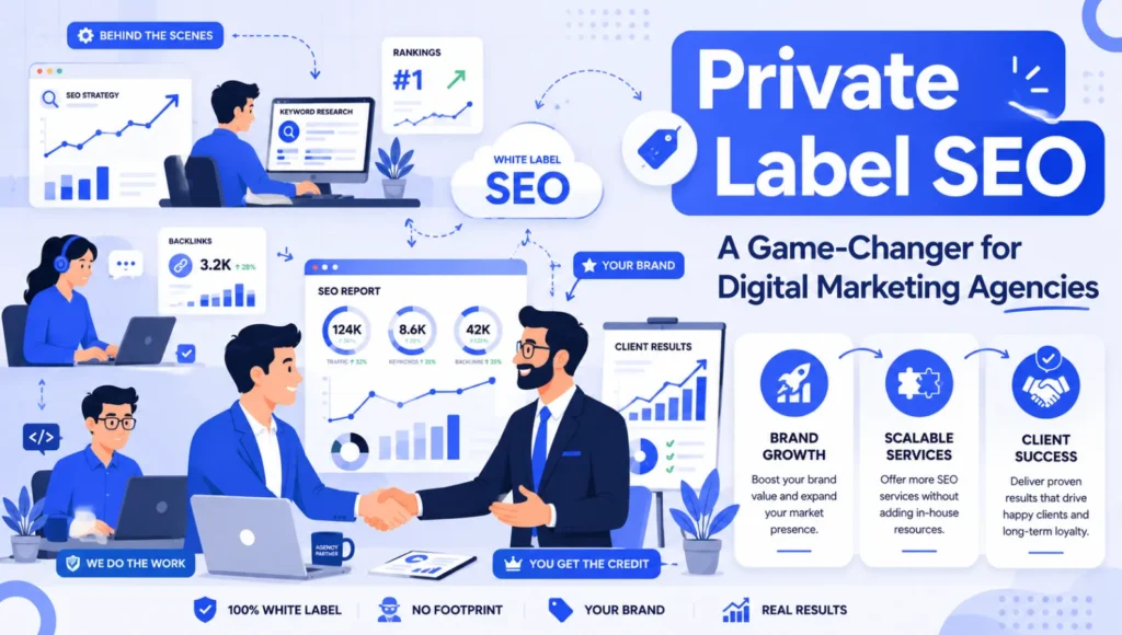 Private Label SEO: A Game-Changer for  Digital Marketing Agencies